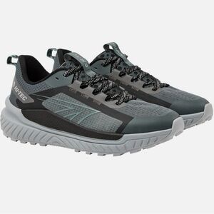 Hi-Tec Charcoal and Black Trail Sneakers